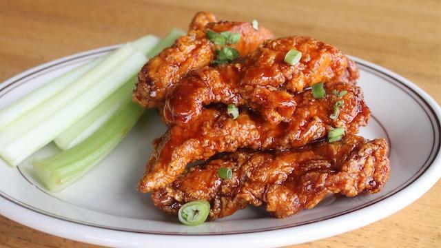 Boneless Wings · Served with celery and your choice of Bleu Cheese, Ranch, or Bistro Sauce.