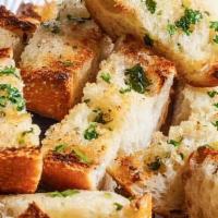 Garlic Bread - Full-Sized Order · Toasted Bread Roll, Garlic Herb Butter.