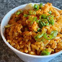 Vegan Dirty Rice · Rice, Mushrooms, Trinity, Dry Spice