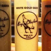 White Gold Squeeze Bottle · 12oz. Squeeze Bottle of our namesake White Gold Sauce. Alabama-Style White BBQ sauce with Ma...