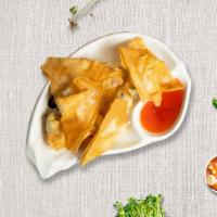Cream Cheese Wonton (6 Pcs) · Deep-fried wonton wraps filled with cream cheese, carrot, onion, and celery. Served with our...