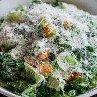 Caesar Salad · Chopped Romaine Lettuce, Parmigiano Reggiano, Garlicky Caesar Dressing* + House Croutons
