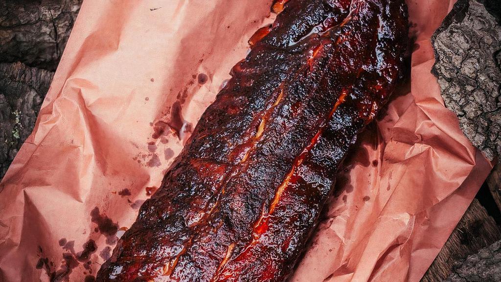 Baby Back Ribs - 4 Full Racks · Apple Vinegar based w/9 spice smokey spice rub*Every Menu Item including BBQ Sauces are Gluten Free except the Mac-n-Cheese & Breads*