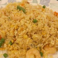 Fried Rice With Shrimp & Vegetables · 