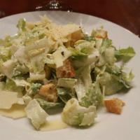 Caesar Salad (Lunch) · Romaine lettuce, croutons, and parmigiano.