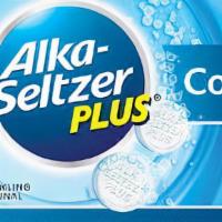 Bayer Alka-Seltzer Plus Cold Tablets Original · Four  effervescent tablets