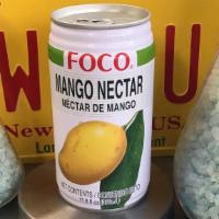 Foco Mango Nectar · 11.8 fl oz. can