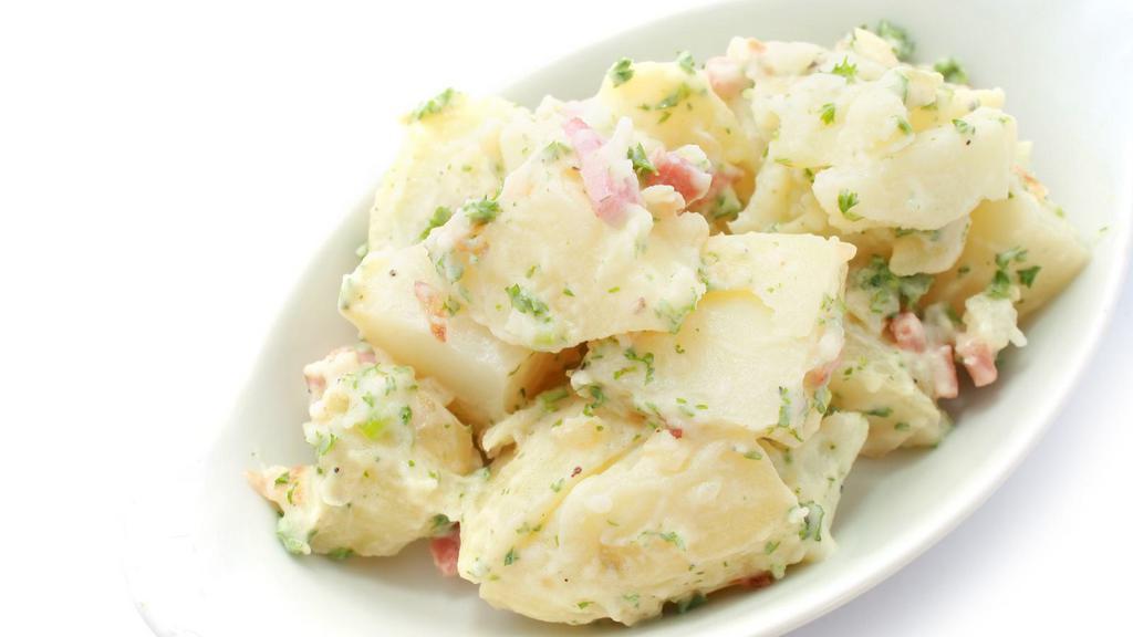Potato Salad · Red potatoes and celery.