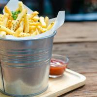 Bucket Of French Fries · Crispy golden french fries.
