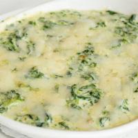 Creamed Spinach · Vegetarian. Serves 8. Be sure to purchase chafing dishes if you'll need them (from the Misce...