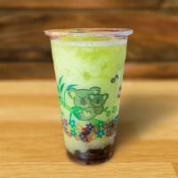Match My Matcha Tea · (24 oz.) Matcha green tea served with black tapioca pearls sweetened with agave nectar over ...
