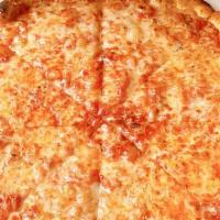 Cheese Pizza · Keep it simple. Just red sauce and mozzarella.