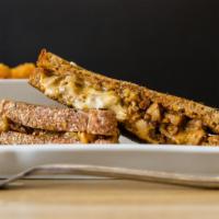 Chicken Patty Melt · Chicken, sautéed onions, white American cheese, and your choice of white, wheat, or sourdoug...