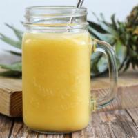 Pineapple Petite · Real Pineapple, Choice of Protein, and Choice of Smoothie Base.
(Contains Dairy)
(Non-Dairy ...