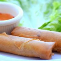 Cha Gio (Eggrolls) (2) · Choice of pork or tofu, taro, carrots, cabbage, and bean thread noodle rolled in rice paper ...