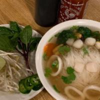 Special: Seafood Pho · 