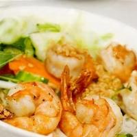 Vermicelli With Grilled Shrimp · 