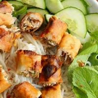 Vermicelli With Egg Roll · 