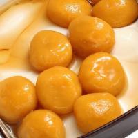 Sweet Potato Taro Ball Tofu Pudding · 芋薯圓豆花