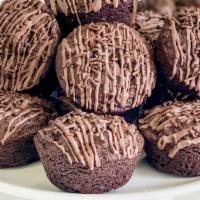 Brownies (2) · Rich cocoa, mini chocolate chips, and a chocolate drizzle make these gooey brownies a must h...