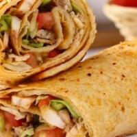 Vegetarian Wrap · Zucchini, Mushrooms, Roasted Red Peppers, Grilled Onions, Provolone, . Spring Mix, House Aioli