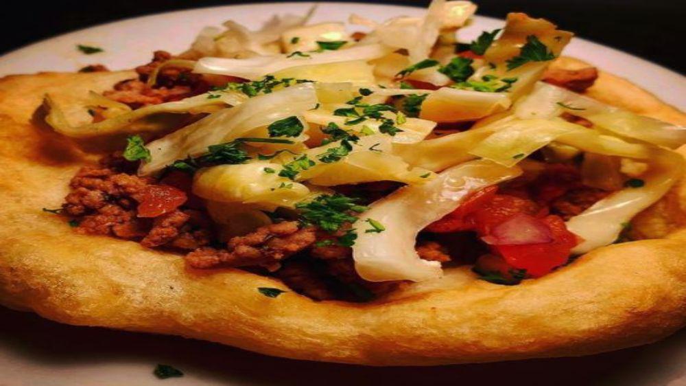 Wasco Fry Bread · Authentic native american fry bread with beans & veggies.