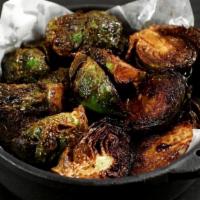 Garlic Aioli Brussels Sprouts · Brussels sprouts with garlic aioli dipping sauce.