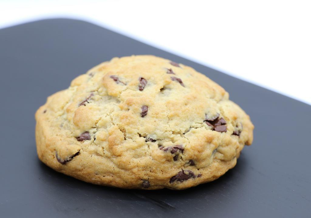 Chocolate Chunk  Cookie · A large chocolate chip, with even larger chunks.