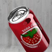 Can Soda · Coke, Diet Coke, Sprite, Orange, Grape, Strawberry & A&W.