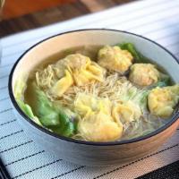 Wonton & Dumpling Noodle Soup (雲吞水餃麺) · 