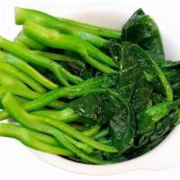 Vegetable W Oyster Sauce (油菜) · Chinese Broccoli with Oyster sauce