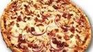 12'' Medium Western Bbq Chicken Pizza · Sweet baby ray's bbq sauce topped with grilled chicken, red onions, bacon and extra mozzarel...