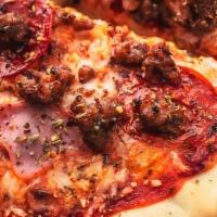 The P.E.T.A. · This meat lovers classic is perfect on our freshly made dough. Start with our homemade marin...