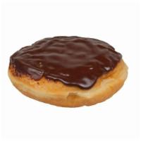 Boston Cream Donut · Airy, light, donut loaded with rich Boston cream filling and topped with chocolate glaze.