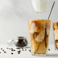 Vanilla Iced Coffee · Sweet, creamy vanilla flavored Iced coffee.