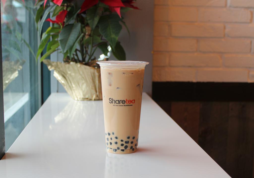 Hokkaido Pearl Milk Tea · Hot available. Caramel toffee. This drink comes with Pearls included. Any toppings selection will be added to drink including Pearls. If you would like to substitute the Pearls for a different topping please state in special instructions.