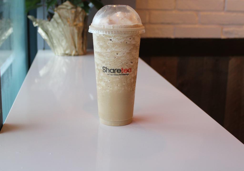Coffee Ice Blended With Ice Cream · This drink comes with Ice cream on top. Any toppings selection will be added to drink including Ice cream. If you would like to substitute the Ice Cream for a different topping please state in special instructions.