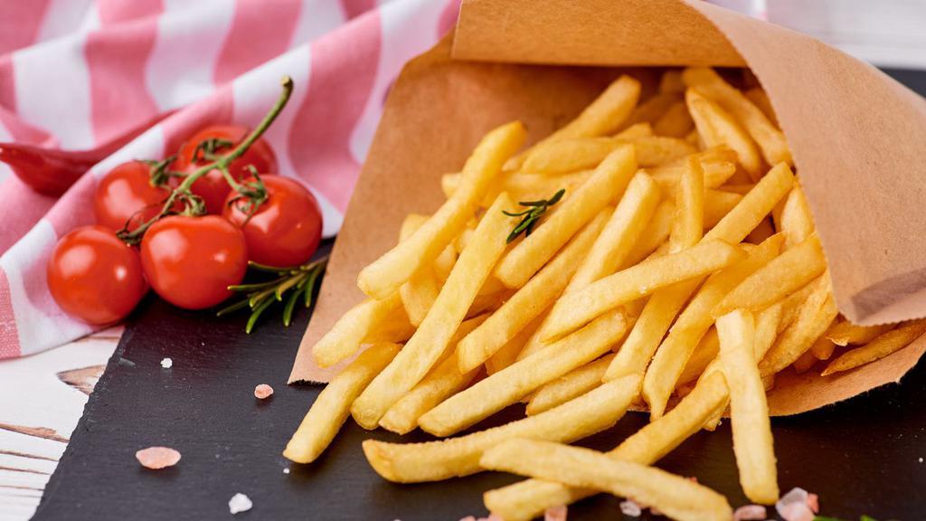 French Fries · Artfully cut french fries seasoned with sea salt and fresh black pepper.