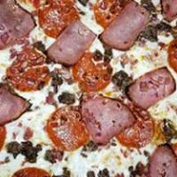 Meat Lover'S · Pepperoni, sausage, bacon, and ham.