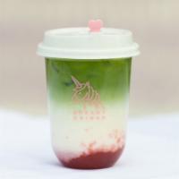 Strawberry Matcha Latte · POPULAR!

*Under the new law, business may not provide
single-use items by default, customer...