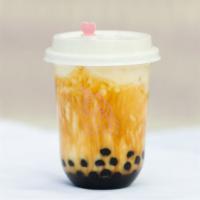 Brown Sugar Boba Latte · Caffine Free

*Under the new law, business may not provide
single-use items by default, cust...