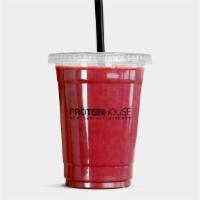 24Oz Roots · Beets, Carrot, Apple, Ginger, Lemon

(424 cal | 7 protein, 101 carb, 2 fat / 16oz.)