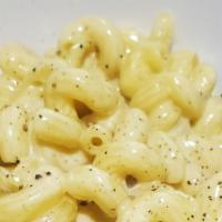 Mac & Cheese · Cavatappi noodles covered in house made cheese sauce.