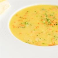 Dal Soup · Vegan, gluten-free, nut-free. Vegetarian soup made of yellow lentils.