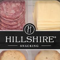 Hillshire Meat & Cheese Small Plate · Genoa Salame, White Cheddar Cheese, and Toasted Rounds