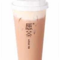 Cheese Milk Black Tea · Does not include boba. Add additional toppings for boba.
