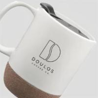 Doulos Mug · Cork bottom, lid.