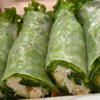 Soft Rolls - Tofu (4) · Vegetarian, gluten free. Fresh vegetables and tofu wrapped in rice paper. Served with peanut...