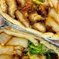 Chicken Cream Chop Sandwich · Thinly sliced and breaded chicken breast fried golden brown topped with lettuce, onion, toma...