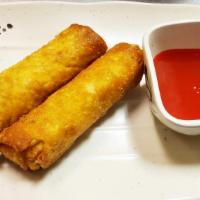 Egg Roll · Two pieces.